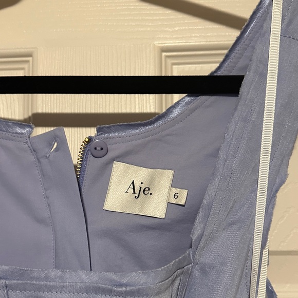 Aje - Lilac Cutout Midi Dress with Square Neck - New without tag - Picture 7 of 11